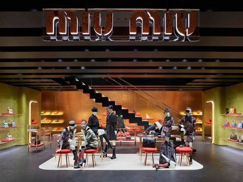 miu miu interior|miu michael store.